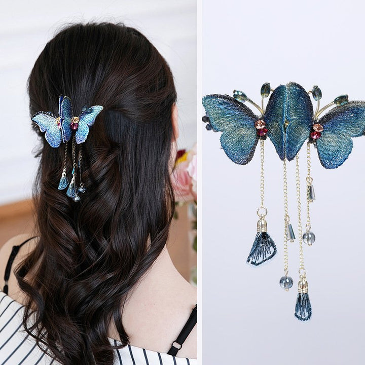 BowLift | Dreamy butterfly hair clip with fringes
