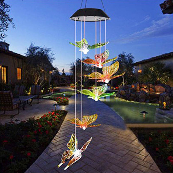 BowLift | Solar Butterfly Chandelier