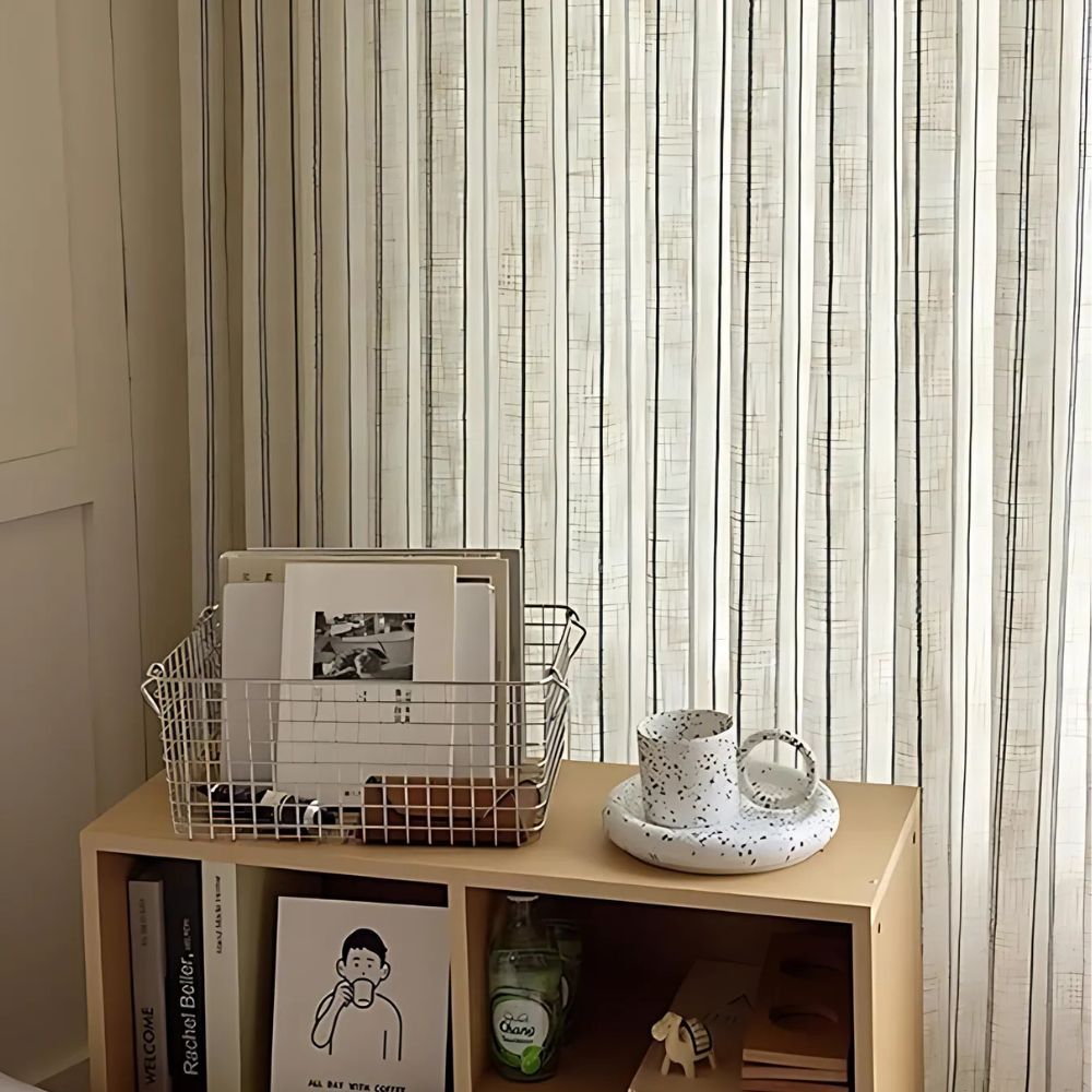 BowLift | Soft Flow Vertical Stripe Curtain