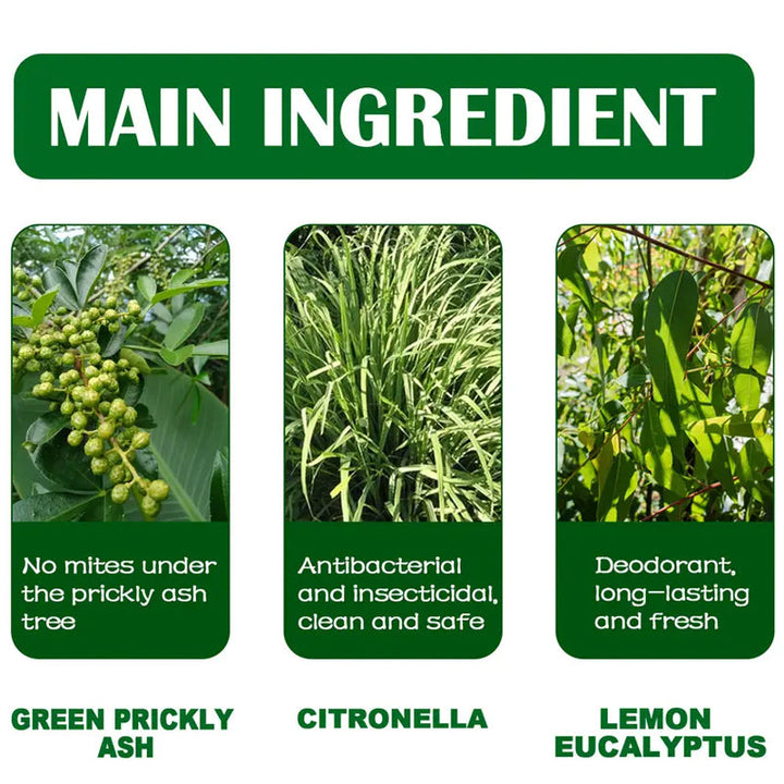 Green Prickly Ash Special Effect Mite Remover Spray | Bowlift
