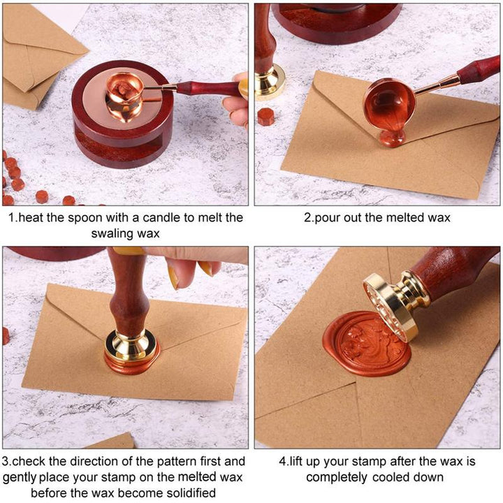 BowLift | Sealing spoon & wax seal stamp