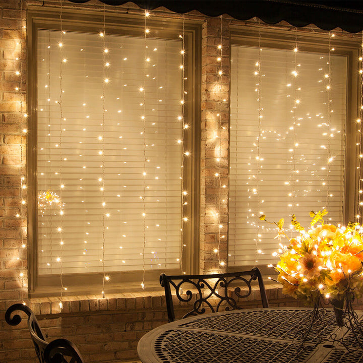 BowLift | Twinkle Star 300 LED Window Curtain String Light