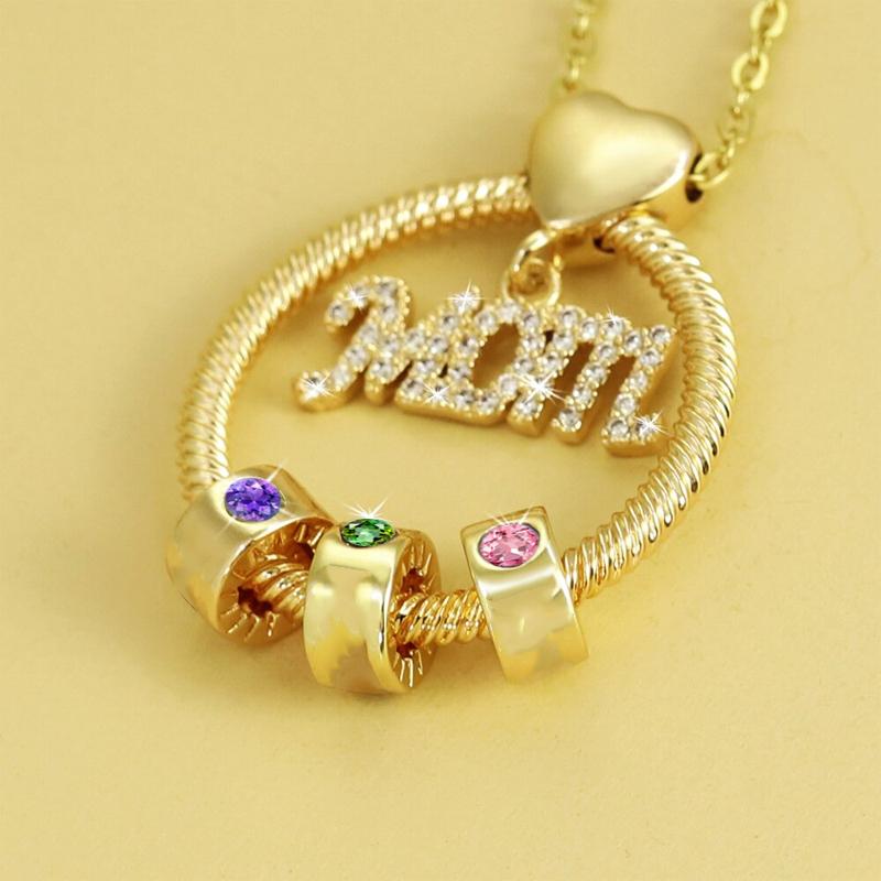 BowLift | Birthstone necklace for the mother