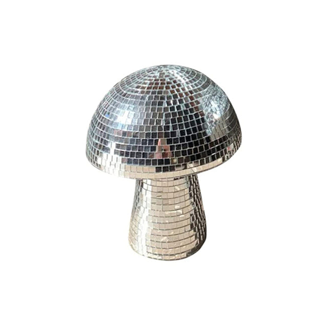 Mushroom Disco Ball Table Decoration with Reflective Finish
