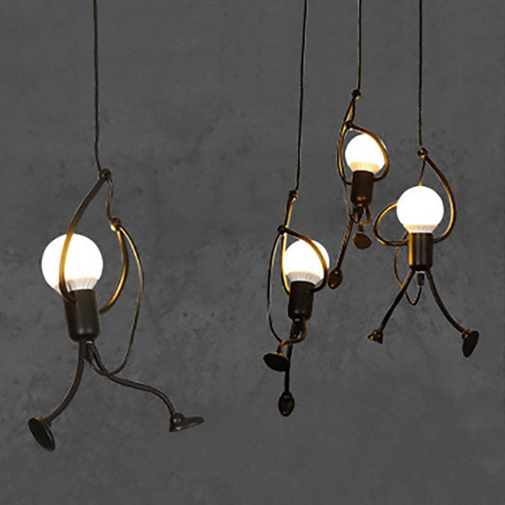 BowLift | Retro Iron Man Pendant Light
