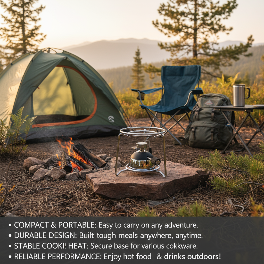 BowLift | Flarevo Portable Stainless Steel Burner Stove
