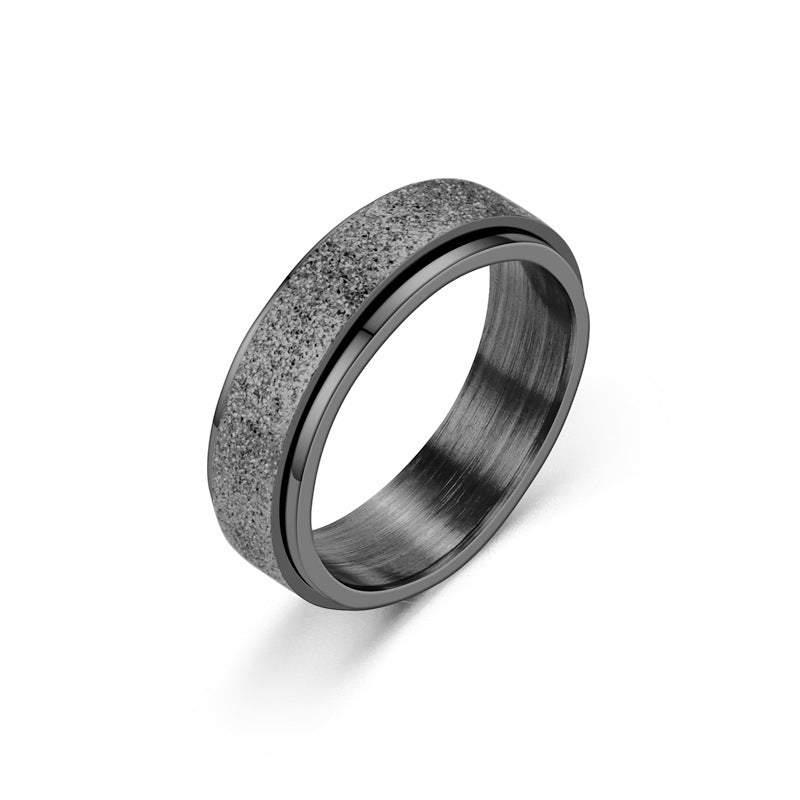 Rotating anxiety rings relieve stress for women and men