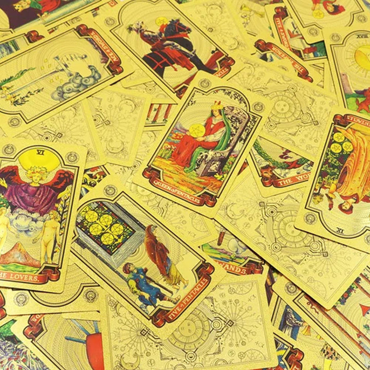 BowLift | Explore the Mystical World of Tarot Gold Foil Tarot