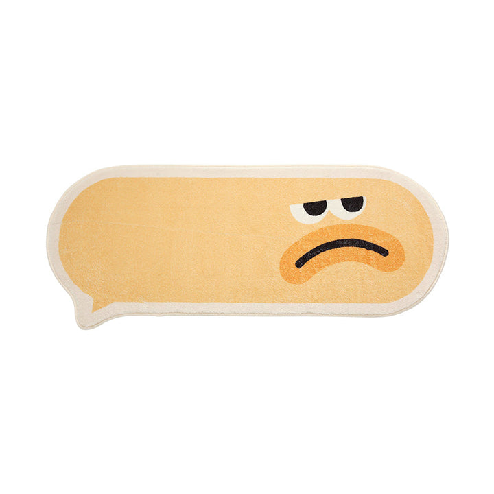 BowLift | Home Bedroom Oval Plush Rug – Cozy and Creative Bedside Carpet