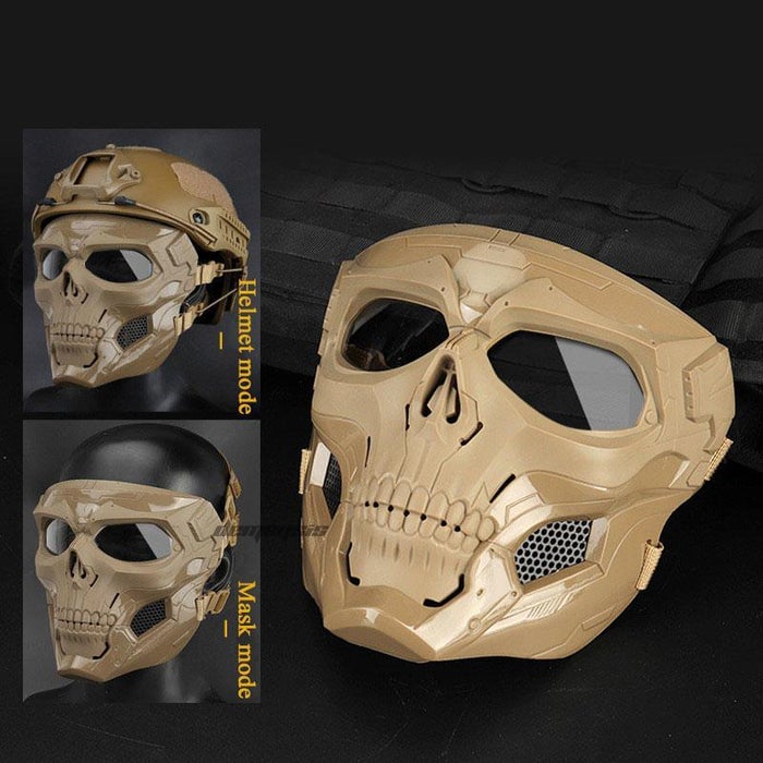 BowLift | Skull Face Mask – Breathable PRedective Gear for Airsoft and Paintball