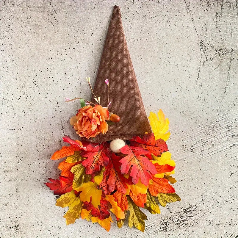 BowLift | Fall Maple Gnome Front Door Hanger