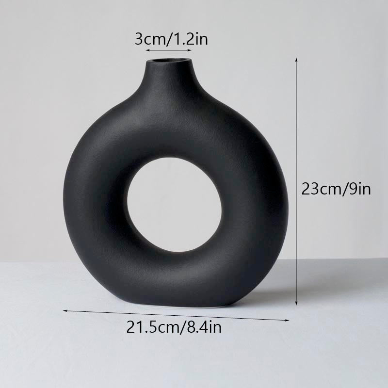 BowLift | Minimalist Circular Ceramic Vase