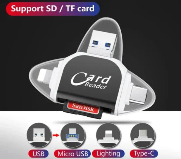 BowLift | Universal Multi-Port Card Reader