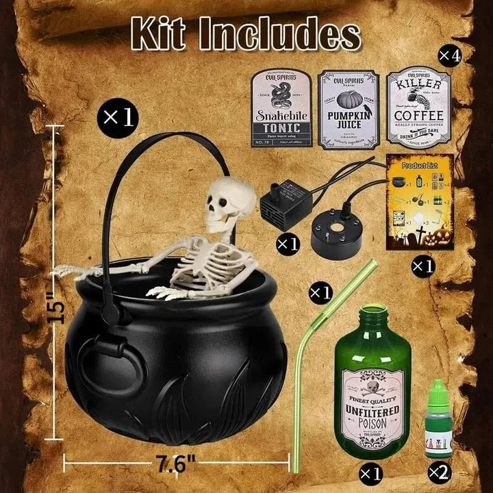 BowLift | Fog Witch – Enchanting Cauldron with Eerie Fog Effect!
