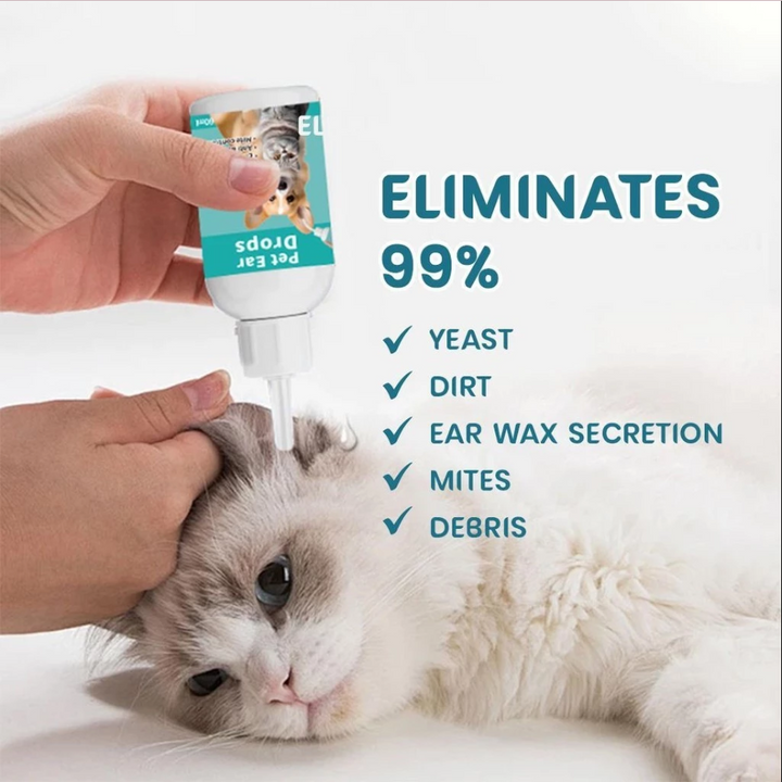 Natural Cat Ear Cleaning Drops Bowlift