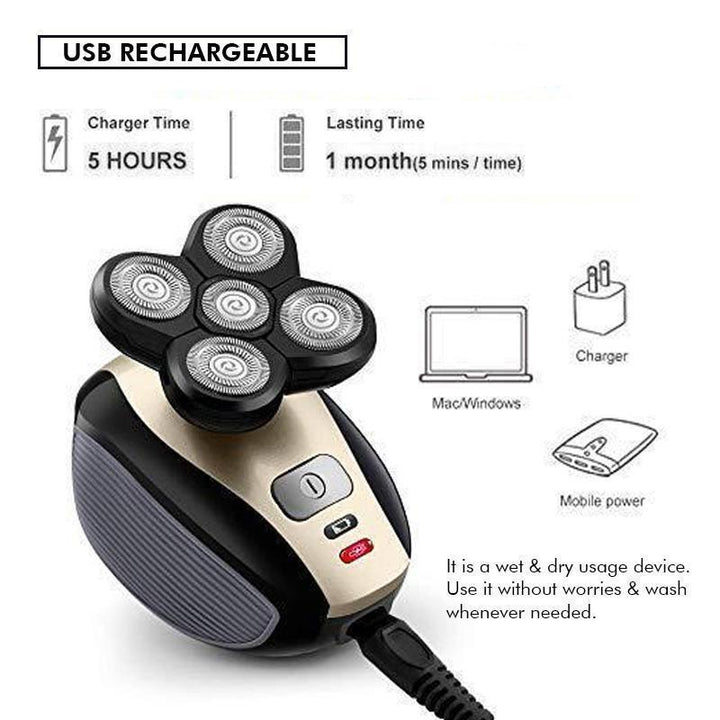 BowLift | 5-in-1 Head Shaver
