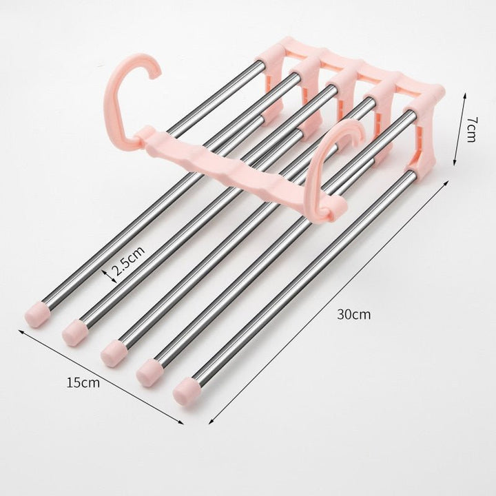 BowLift | 5 in 1 Trouser Rack Hanger