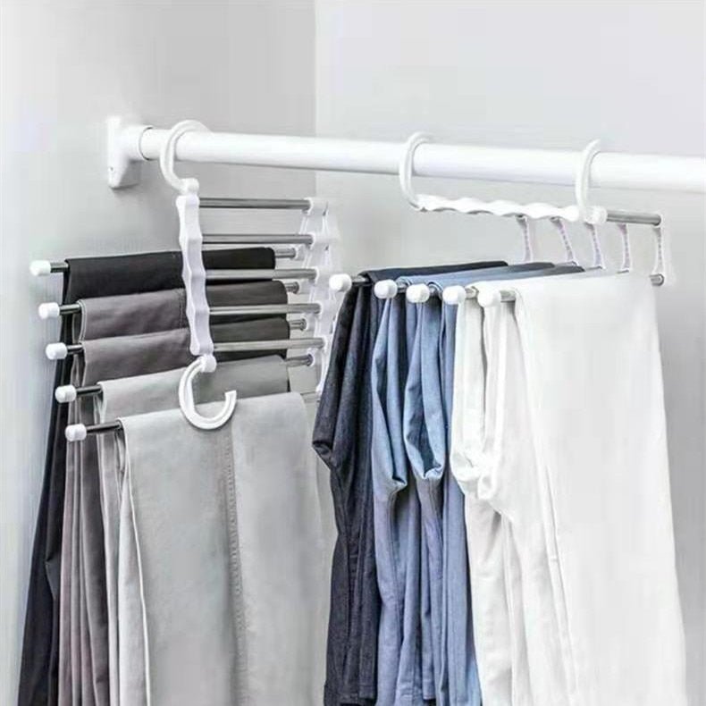 BowLift | 5 in 1 Trouser Rack Hanger
