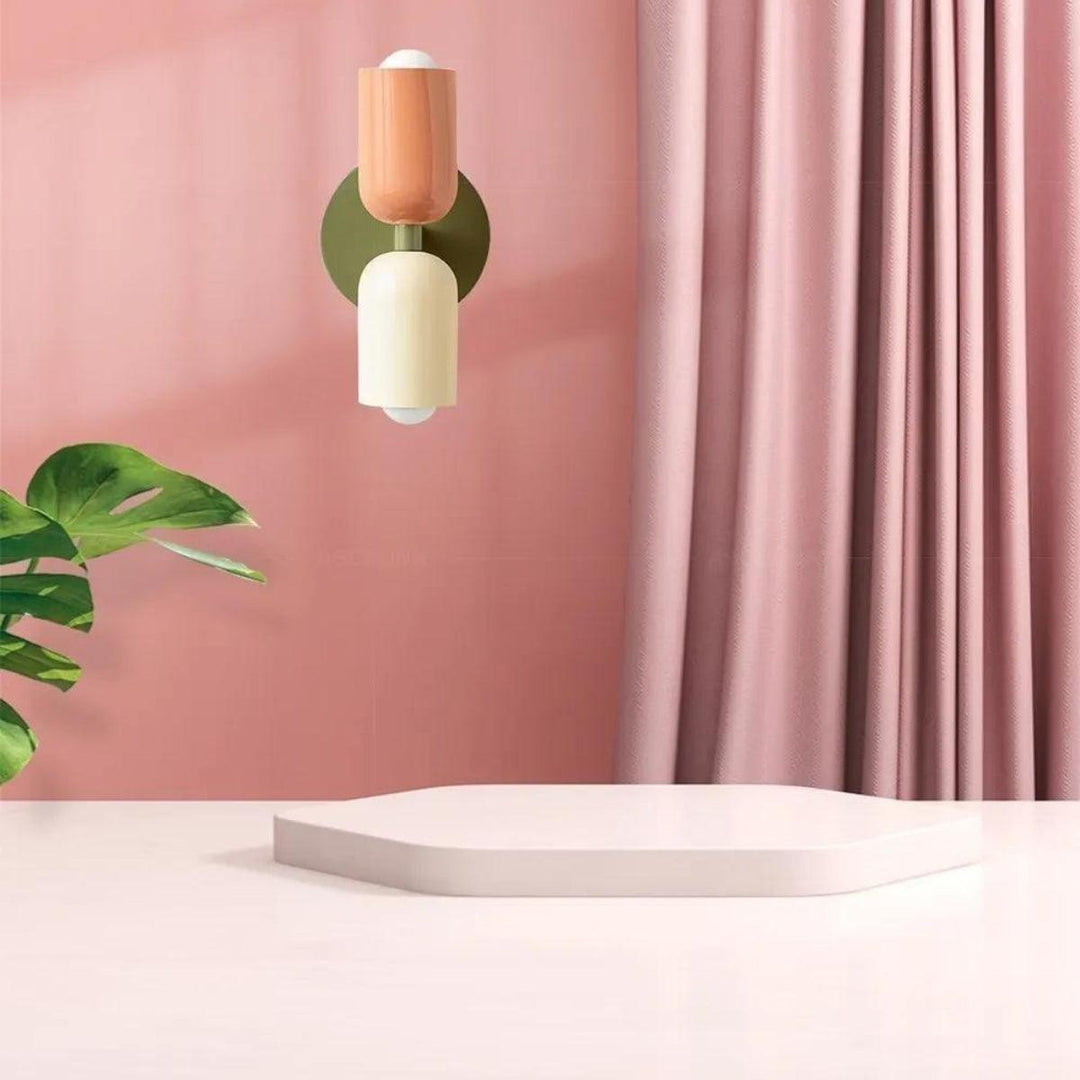 BowLift | Wall Lights Modern Glass Double Shade Lamp