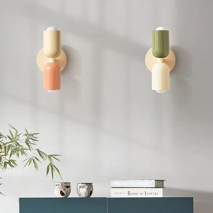 BowLift | Wall Lights Modern Glass Double Shade Lamp