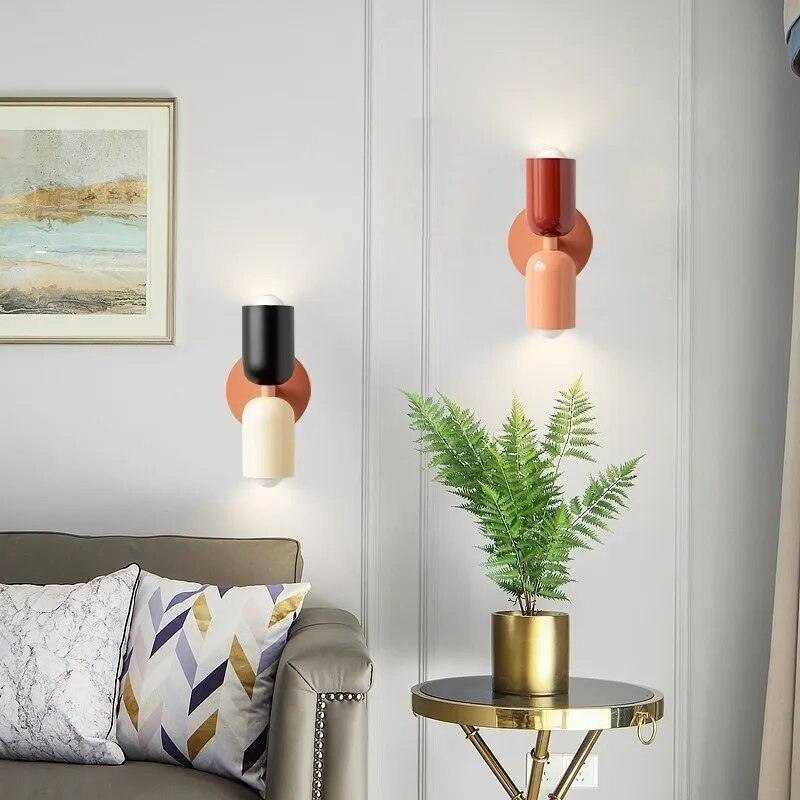BowLift | Wall Lights Modern Glass Double Shade Lamp