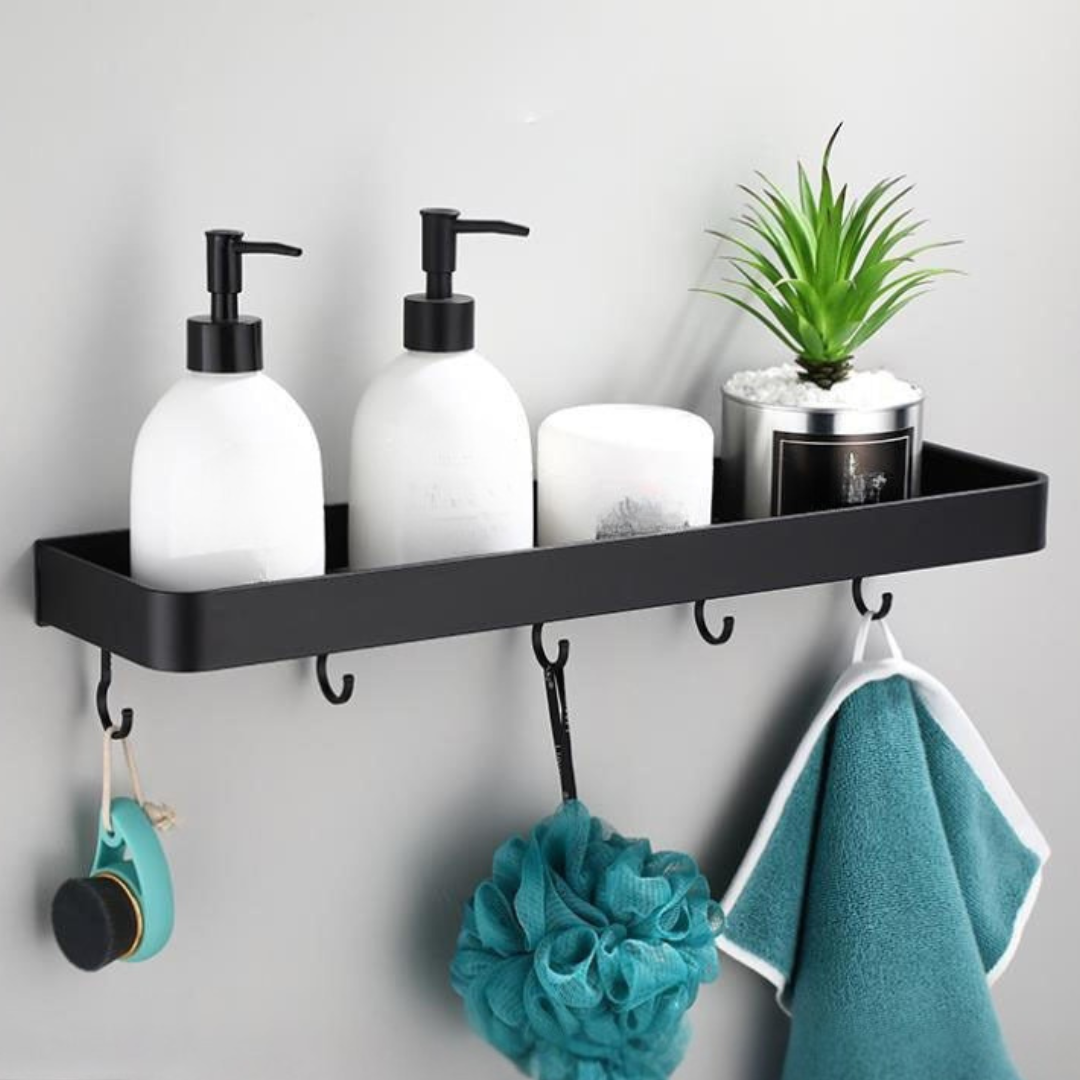 BowLift | Metal Bathroom Wall Shelf Modern Storage
