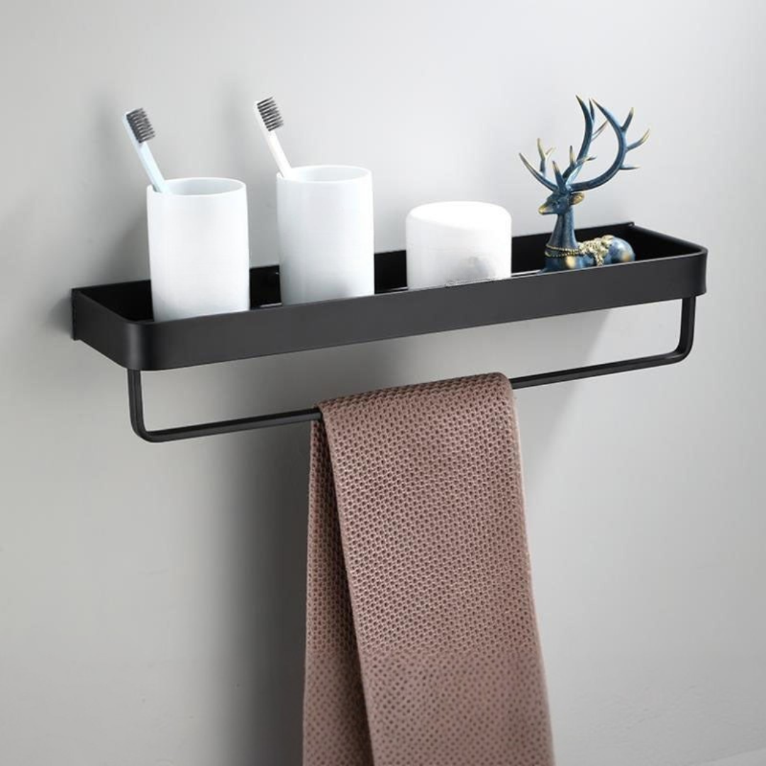 BowLift | Metal Bathroom Wall Shelf Modern Storage