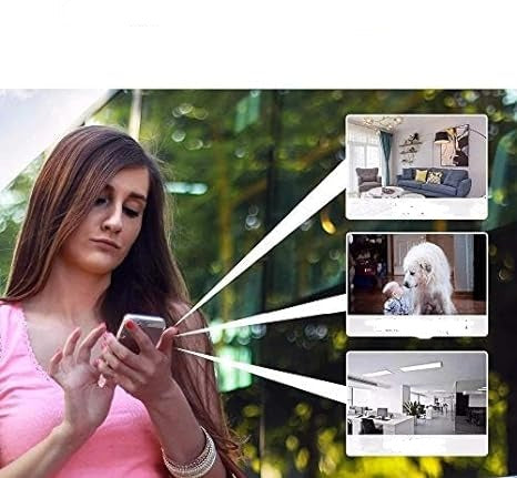 Wireless 1080p WiFi Security Camera with App Control and Night Vision