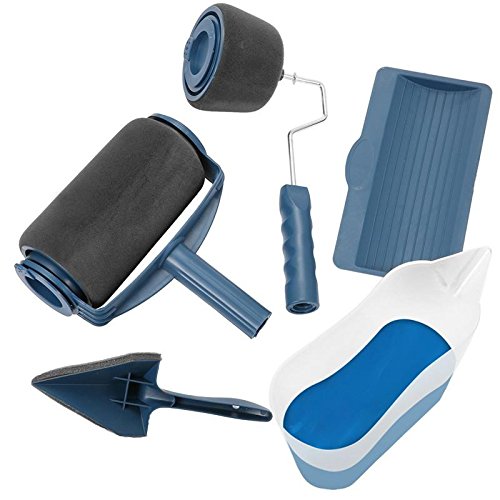 Paint roller with container - 5 pieces/8 pieces | Bowlift