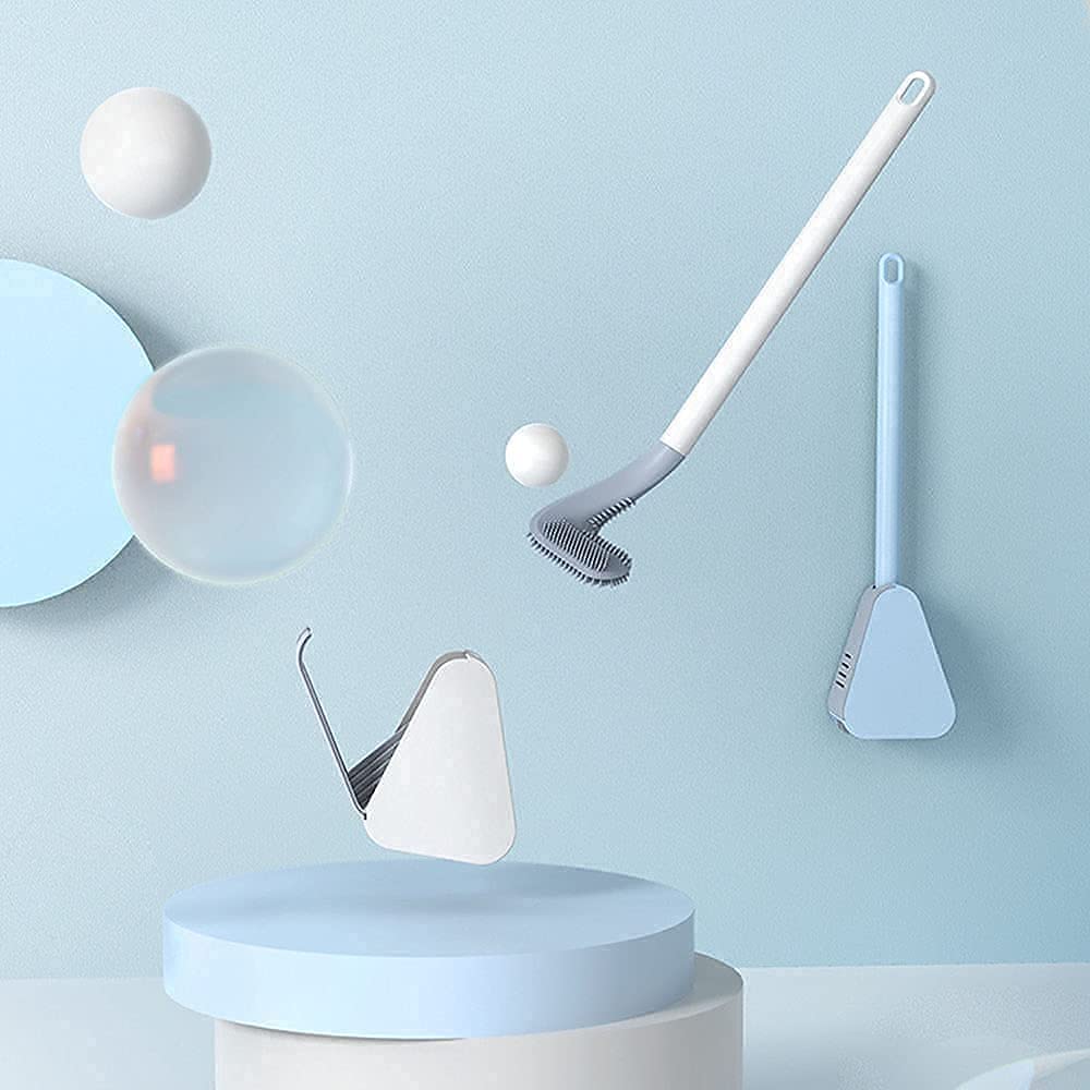 BowLift | Longer Grip Flexible Silicone Golf Toilet Brush