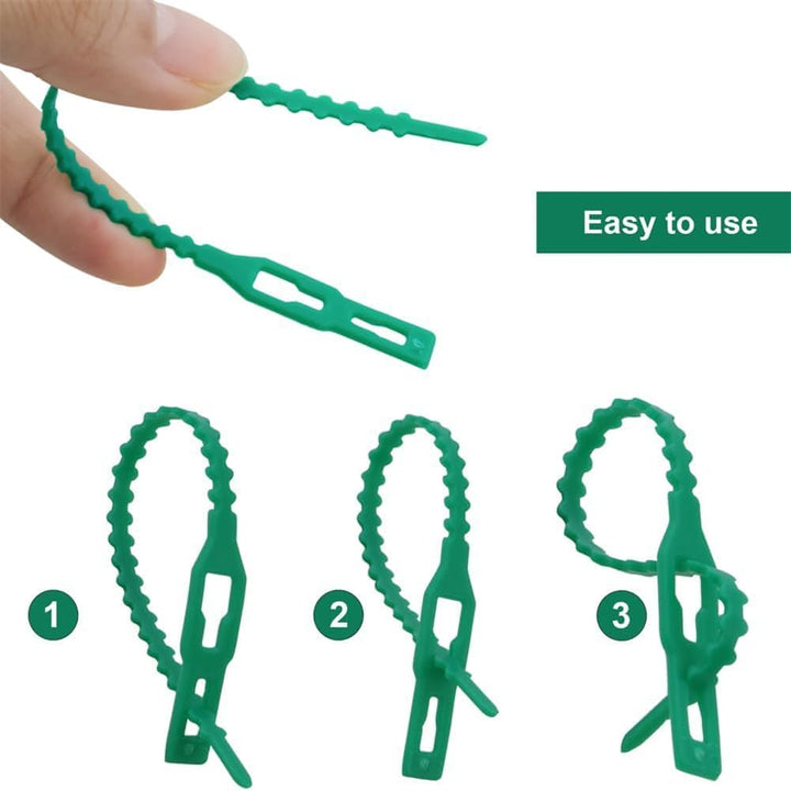 BowLift | Plant fastening cable tie set for stable securing of plants