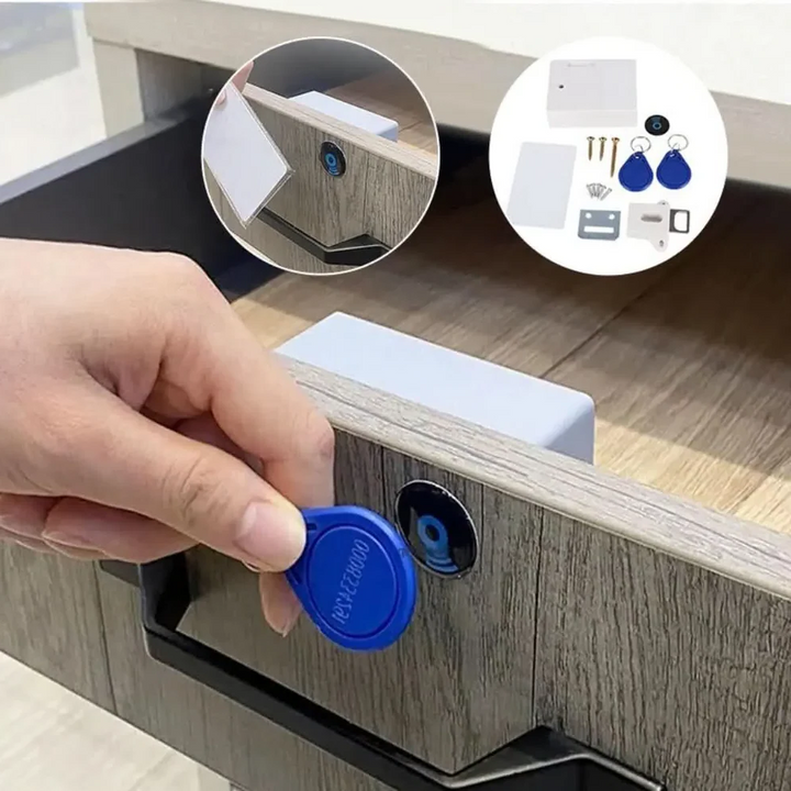 BowLift | Electronic Lock Wooden Drawer Cabinet