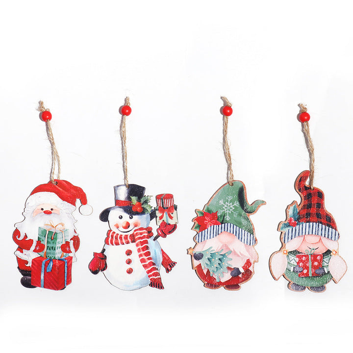 BowLift | Christmas Retro Faceless Doll Pendant Couple Ornaments