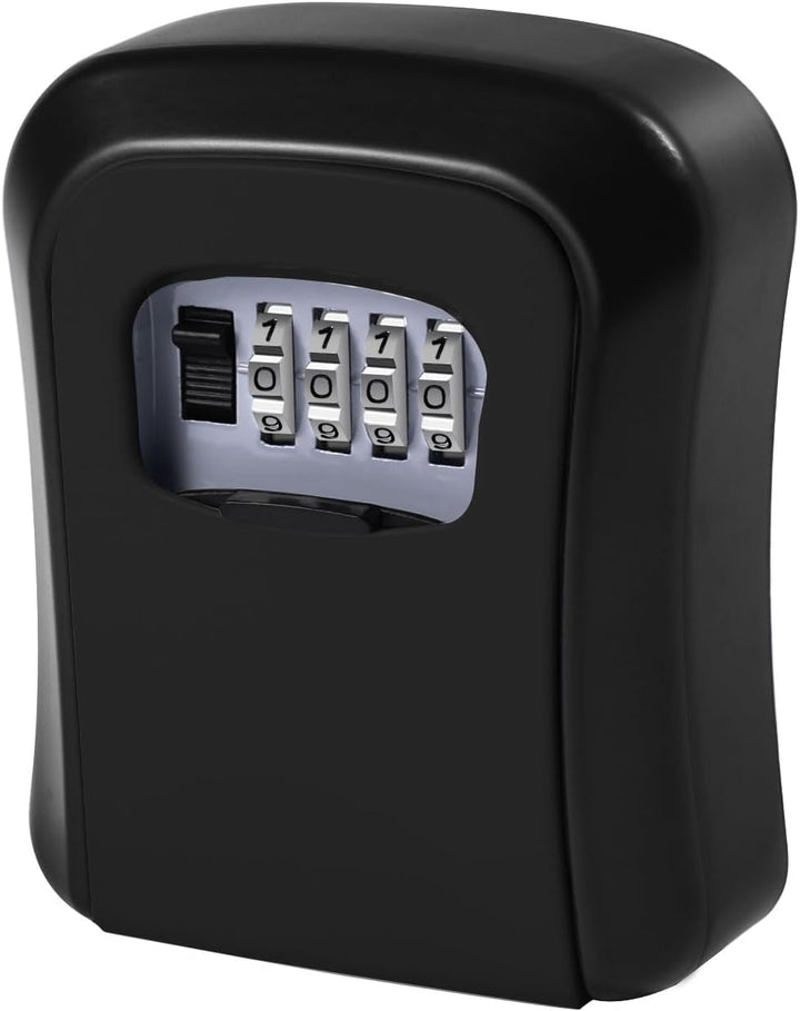 BowLift | Key Safe Wall Mounted-Key Lock Box with 4 Digit Combination