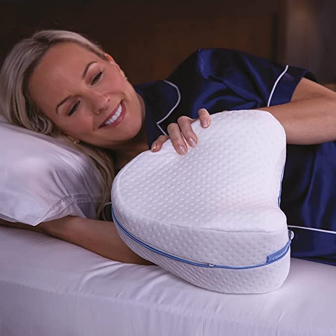 BowLift | Leg pillow - Optimal comfort - Restorative sleep - Ideal for side sleeping