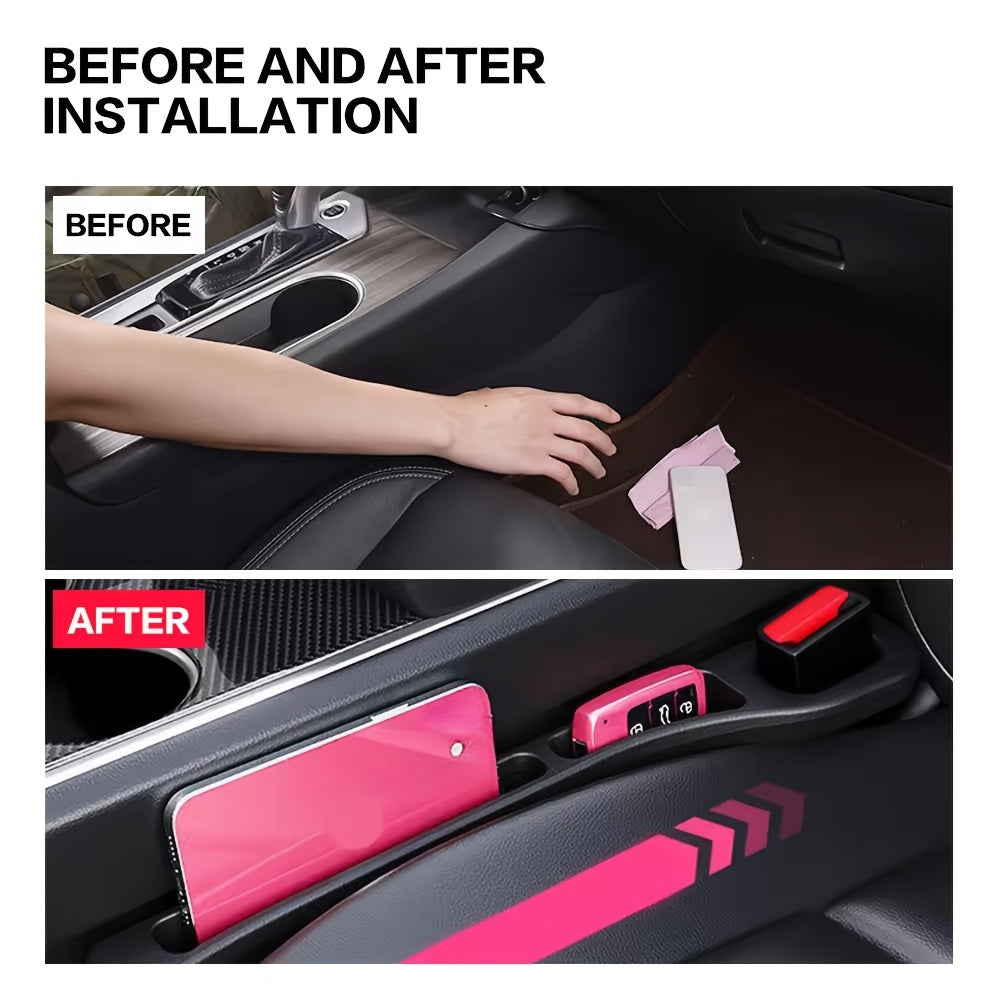 Seat Gap Organizer Car 2 Piece Set | Bowlift