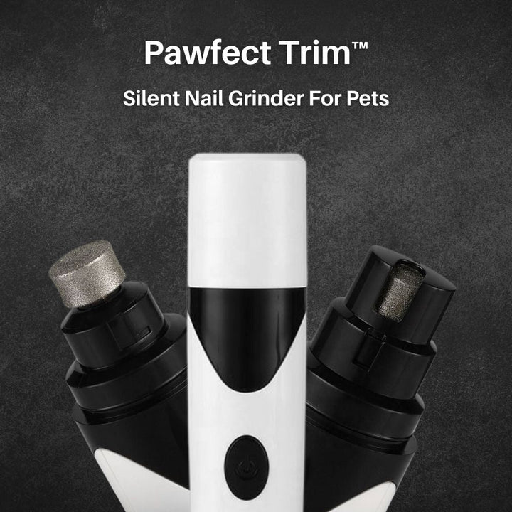 BowLift | Silent Dog Nail File with Adjustable Speed and Diamond Tip for Safe Claw Care