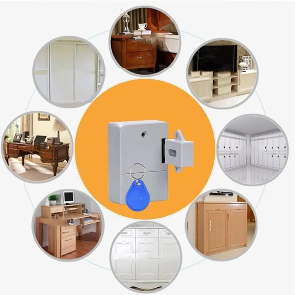 BowLift | Electronic Lock Wooden Drawer Cabinet