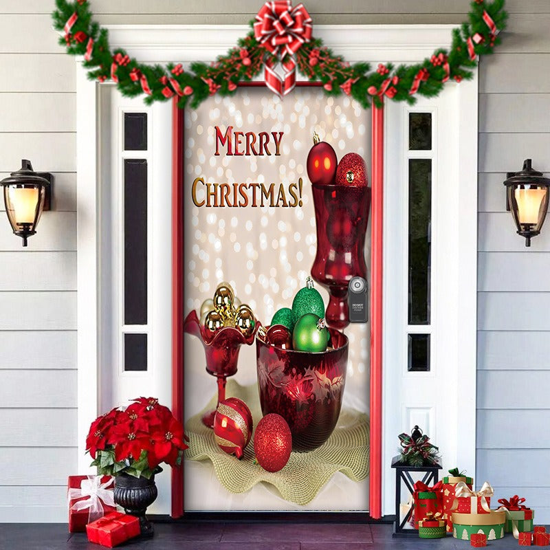 BowLift | Nightmare Before Christmas Outdoor Decorations Props Christmas Elves Door Cover