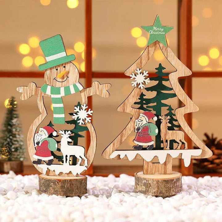 BowLift | Christmas Day Wooden Bar Decoration Decorations
