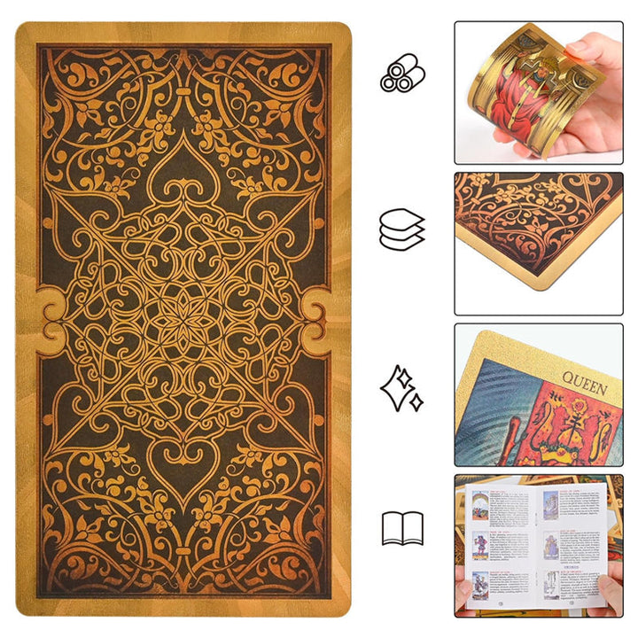 BowLift | Explore the Mystical World of Tarot Gold Foil Tarot