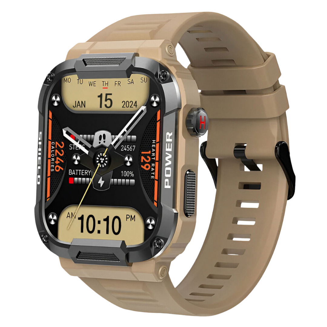 BowLift | Smartwatch Rugged Outdoor Fitness Tracker Black