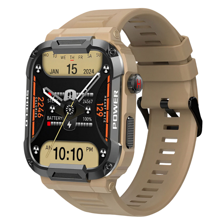 BowLift | Smartwatch Rugged Outdoor Fitness Tracker Black