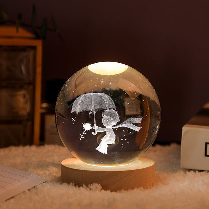 BowLift | Glowing Crystal Ball Night Light