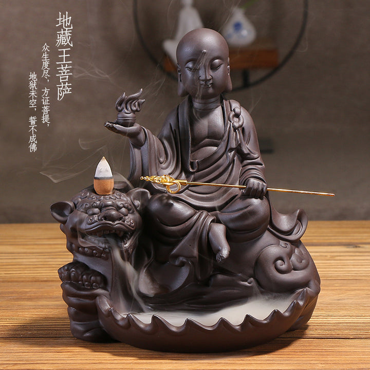 Artistic Buddha Statue Incense Burner