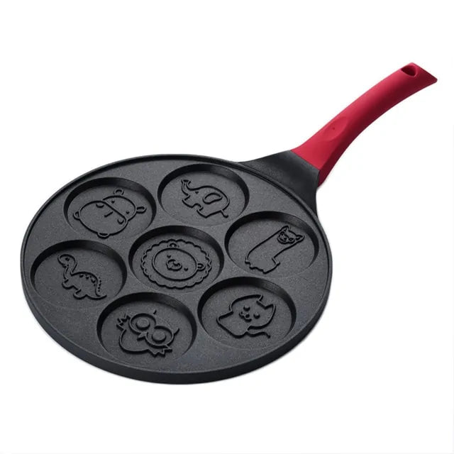 BowLift | Breakfast frying pan for children – Funny pancake & fried egg shapes