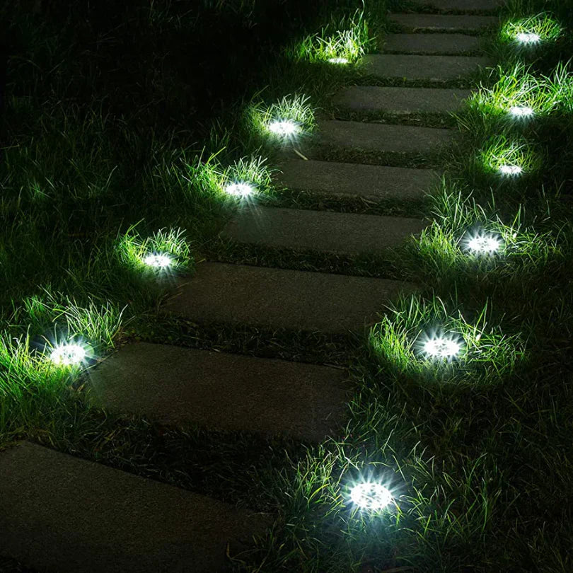 BowLift | Solar Ground Lights – Weatherproof Outdoor LED Pathway Lighting Powered