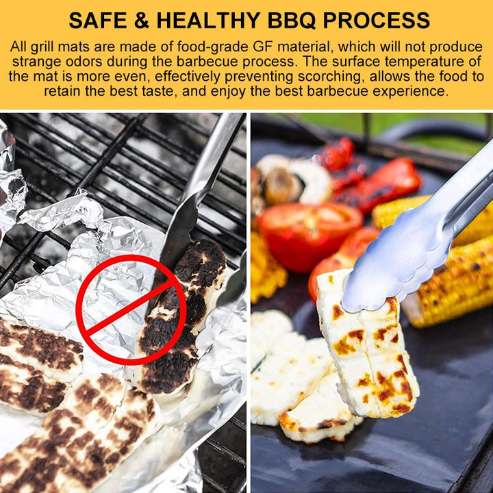 BowLift | Non-stick BBQ grill mats with cutting box