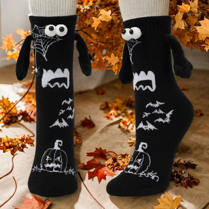 BowLift | Magnetic Socks Winter Edition Couple Hand in Hand Socks