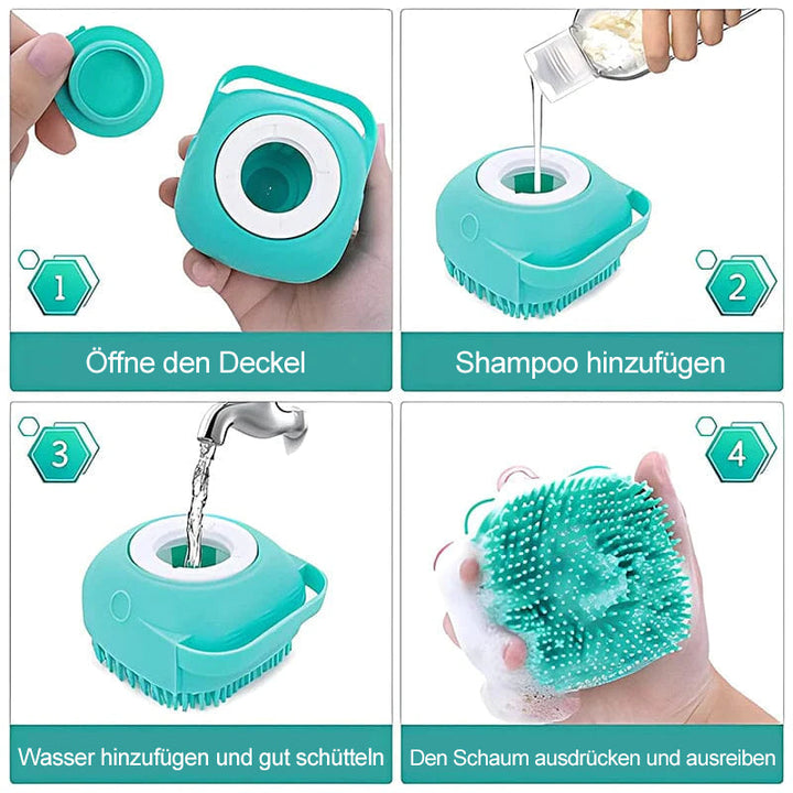 BowLift | Pet Silicone Bath Brush